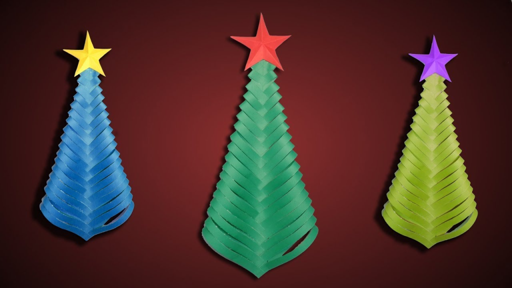 best 3d paper christmas tree