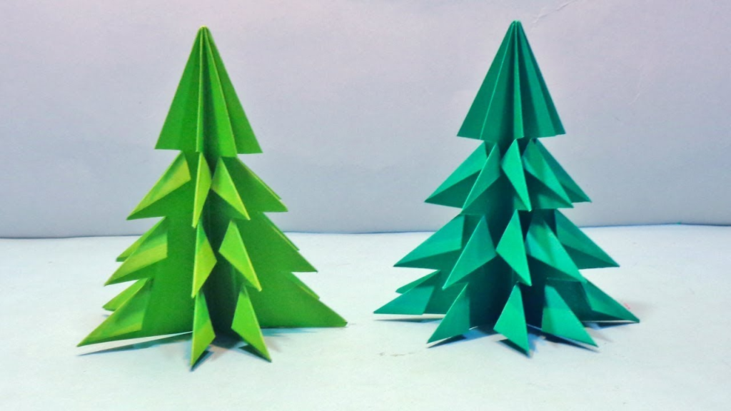 best 3d paper christmas tree