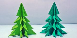 best 3d paper christmas tree