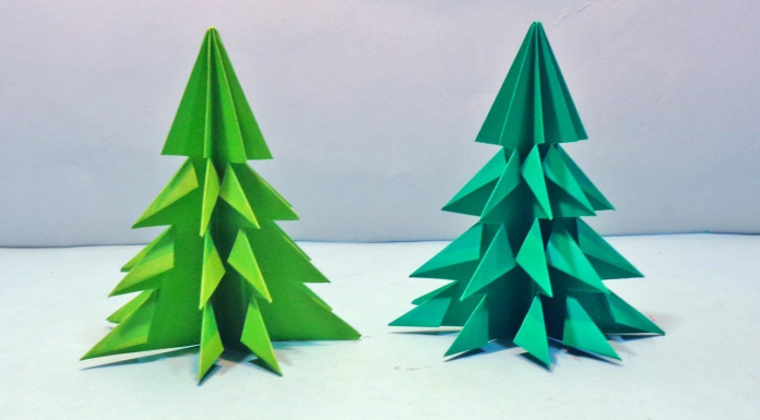 best 3d paper christmas tree