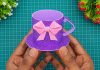 Handmade Foam Paper Cup Making