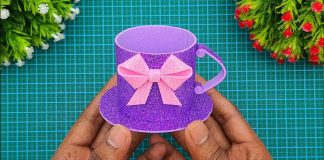Handmade Foam Paper Cup Making