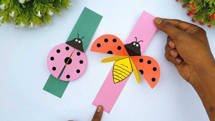 Make Paper Ladybug