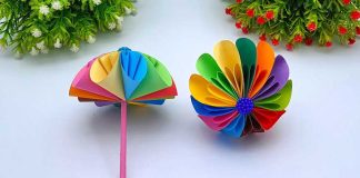 Make Paper Umbrella