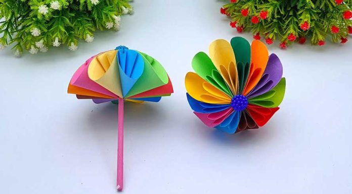 Make Paper Umbrella