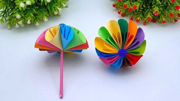 Make Paper Umbrella