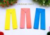 Origami Paper Pants Making Easy Instructions