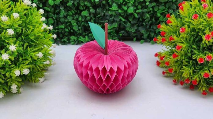 Paper Apple Making Tutorial