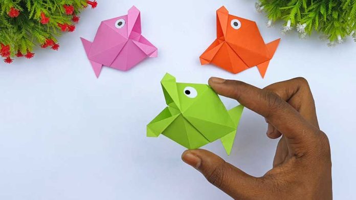 How To-Make 3D Paper Fish