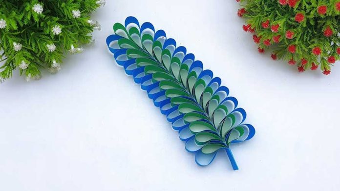 How To Make Paper Decorative Leaves