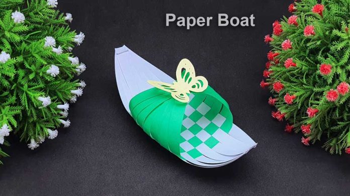 How To Make Easy Paper Boat Step By Step