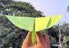 How To Make Flying Paper Airplane