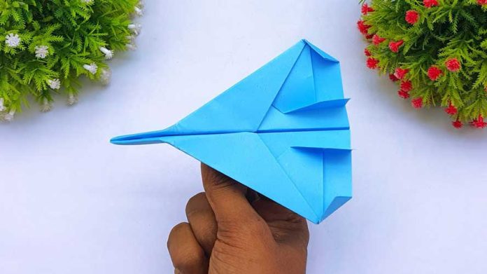 How To Fold Origami Airplane Step by Step