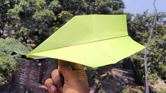 How To Make Origami Flying Plane