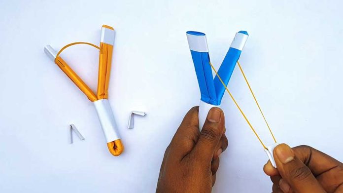 How To Make Strong Paper Slingshot