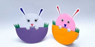 How To Make Paper Crafts Bunny