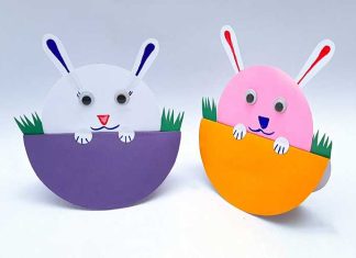 How To Make Paper Crafts Bunny