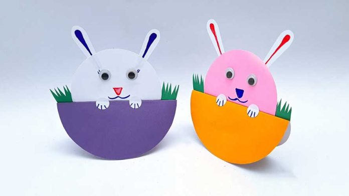How To Make Paper Crafts Bunny