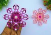 How To Make Glitter Foam Paper Christmas Snowflakes