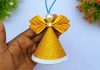 DIY Foamiran Christmas Angel Making Tutorial