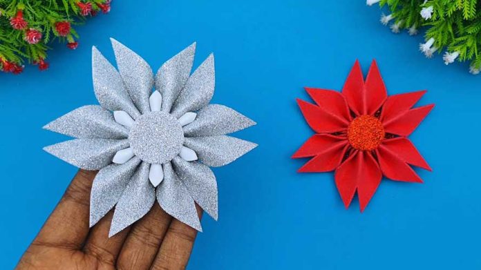 How To Make Foam Sheet Christmas Snowflakes