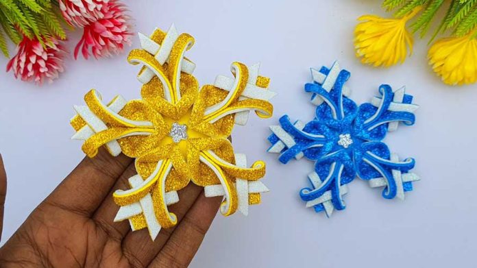 How To Make Christmas Snowflakes