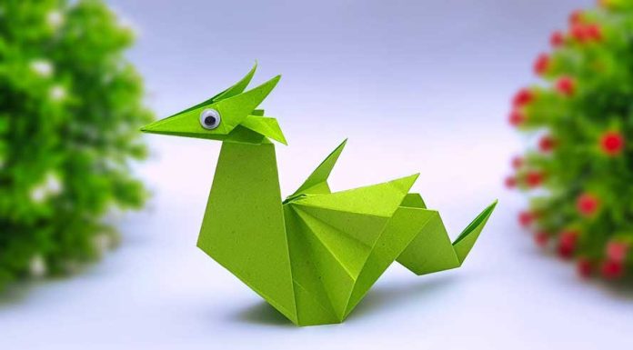 How To Make Easy And Simple Origami Dragon