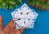 How To Make Super Easy Christmas Snowflakes