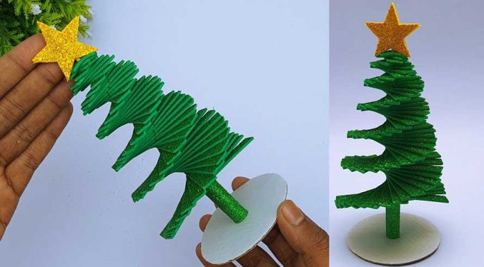 How to Make Christmas Tree At Home