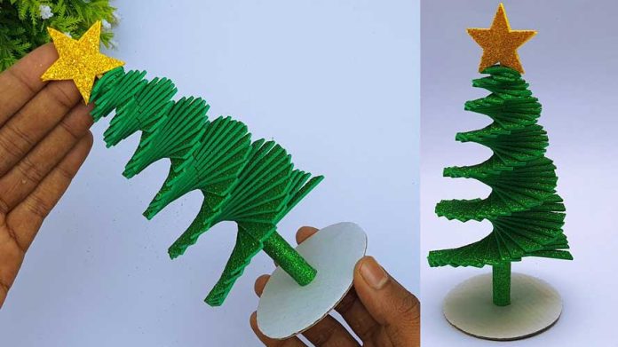 How to Make Christmas Tree At Home