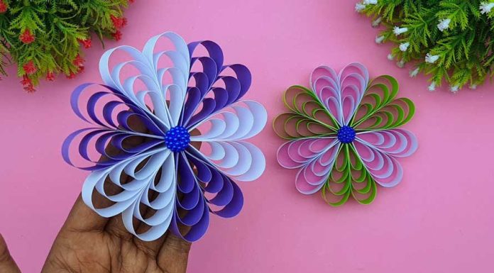 DIY Decorative Flower Making Tutorial With Paper