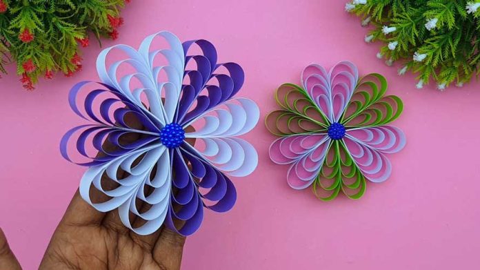 DIY Decorative Flower Making Tutorial With Paper
