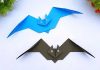 How To Fold Origami Bat Step By Step DIY Handmade Paper Bat Making Ideas Paper Toys