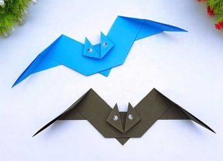 How To Fold Origami Bat Step By Step | DIY Handmade Paper Bat Making Ideas | Paper Toys How To Fold Origami Bat Step By Step DIY Handmade Paper Bat Making Ideas Paper Toys
