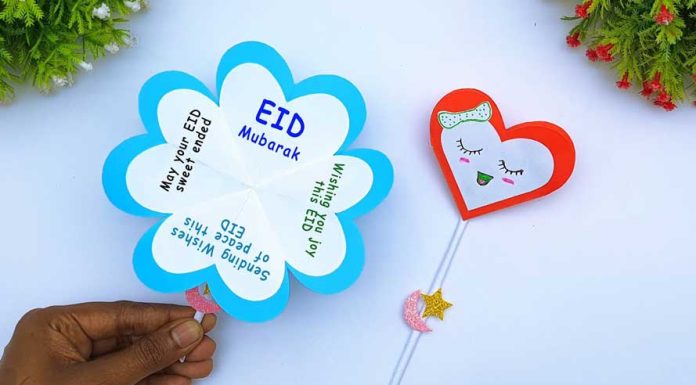 How To Make A Gift Card For EID