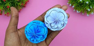 How To Make Paper Flower Ball