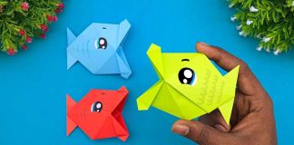 How To Make Paper Talking Fish