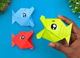 How To Make Paper Talking Fish
