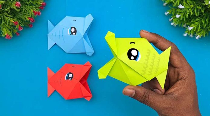 How To Make Paper Talking Fish