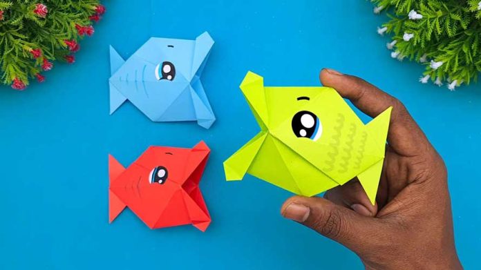 How To Make Paper Talking Fish