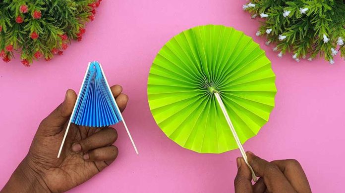 How to Make Easy Paper Hand Fan