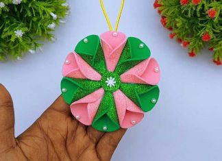 DIY Foamiran Mini Flower Making Tutorial