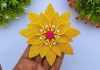 DIY Wall Decoration Flower Making Ideas