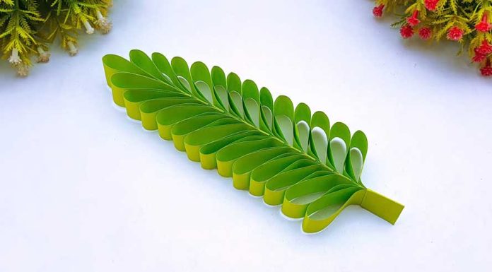 DIY Decorative Leaves Making Tutorial