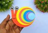 DIY Rainbow Paper Snail Making Ideas