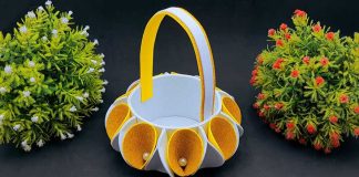 How To Make Foamiran Flower Basket